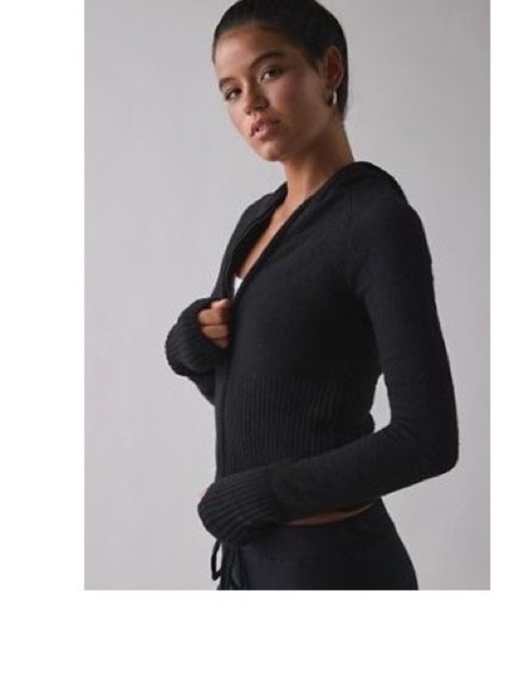 BDG Monet Knit Full-Zip
Hoodie Sweater